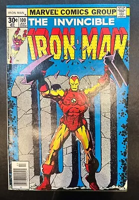 Buy (1977) IRON MAN #100 Anniversary Issue! Jim Starlin Cover! • 20.78£