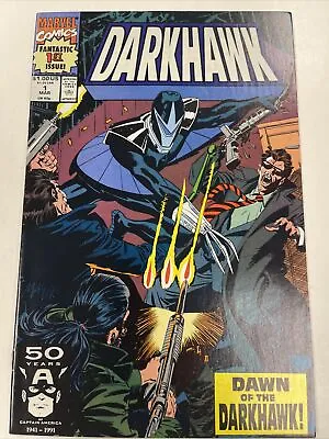 Buy Darkhawk #1 (Marvel 1991) 1st Appearance Of Darkhawk NM/VF Hot Key • 14.22£