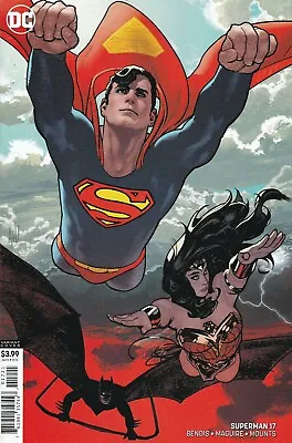 Buy SUPERMAN ISSUE 17 - RARE FIRST 1st PRINT HUGHES VARIANT COVER - DC COMICS • 14.95£