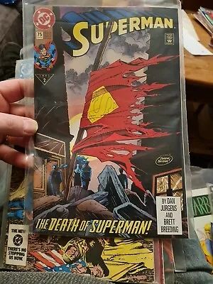 Buy DC Superman Vol.1 #75 Death Of Superman • 7.99£