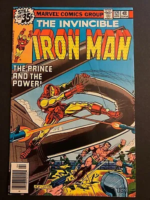 Buy Iron Man 121 VF -- 1st App. Of Jonas Hale, Sub-Mariner App. Romita 1979 • 8.63£