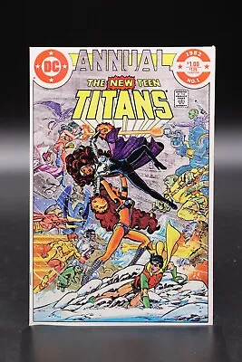 Buy New Teen Titans (1980) Annual #1 George Perez Cover Starfire VS Blackfire NM- • 9.99£