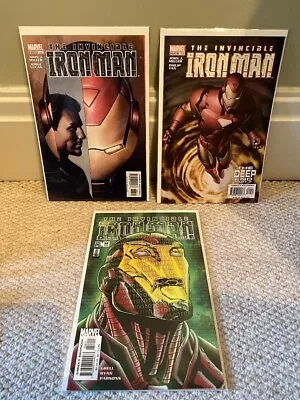 Buy MARVEL The Invincible Ironman Comics  X3   NO. 58 / 80 / 83  Sealed And Carded • 3.50£