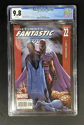 Buy Ultimate Fantastic Four #22 Cgc 9.8 - 4226950007 1st Marvel Zombies • 237.08£