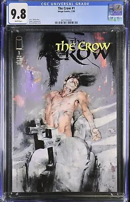 Buy The Crow 1 CGC 9.8 Image Comics 1999 White Pages • 79.02£
