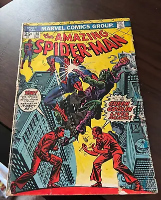 Buy Amazing Spider-Man #136 1st Harry Osborn As Green Goblin! Very Good 1974 • 34.70£