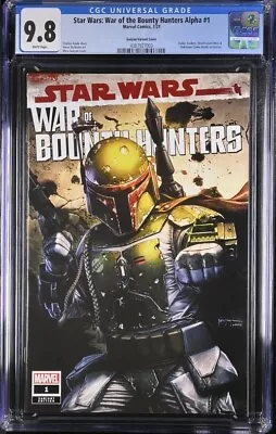 Buy Star Wars: War Of The Bounty Hunters Alpha 1 CGC 9.8 • 60£