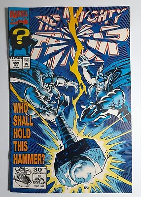 Buy 1993 Thor 459 NM.First App.Thunderstrike.Al Milgrom & R.Frenz Cvr.Marvel Comics • 25.73£