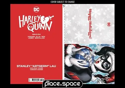 Buy Harley Quinn #34c - Artgerm Dc Holiday Card Special Edition Variant (wk48) • 6.80£