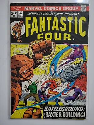 Buy Fantastic Four, Marvel  #130 Jan. 1973 See Pics For Condition  • 12.02£