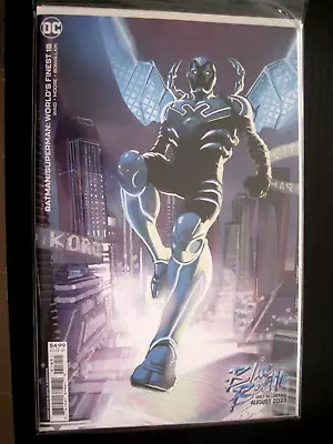 Buy Dc Comics Batman/superman #18 Riddler Part 1 (blue Beetle Variant Cover) • 2.50£