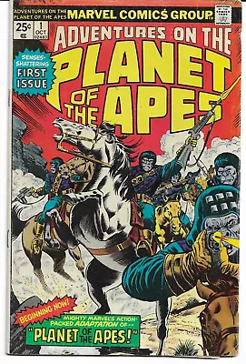 Buy Adventures On The PLANET Of The APES Vol. 1 #01 (October 1975) MOVIE ADAPTATION • 19.50£