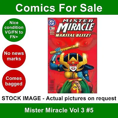 Buy DC Mister Miracle Vol 3 #5 Comic - VG/FN+ 01 August 1996 • 3.99£