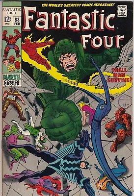 Buy Fantastic Four 83 - 1969 - Kirby - Inhumans - Very Fine/Near Mint REDUCED PRICE • 47.50£