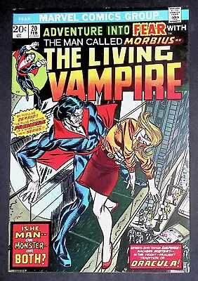 Buy Adventure Into Fear #20 Bronze Age Marvel Comics 1st Solo Morbius VF • 89.99£