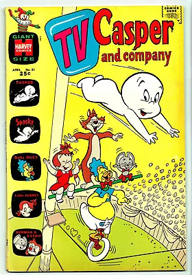 Buy TV Casper & Company #31 (Harvey Giant) 4/1971, 25¢ Cv Price (VG/FN) LAST 68-pgr • 18.14£