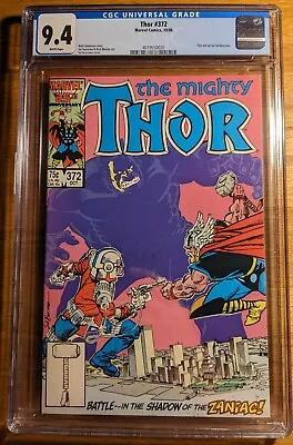 Buy Mighty Thor 372 CGC 9.4 1st App Appearance TVA Deadpool Wolverine 3 MCU Marvel • 39.74£