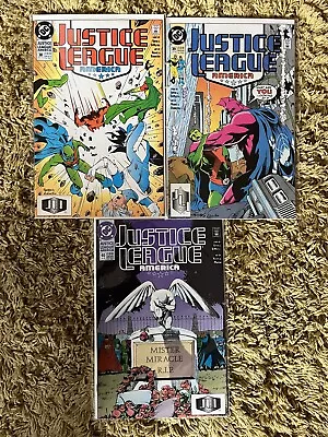 Buy Justice League America #38-40 VFN-/VFN 1990 *DESPERO STORYLINE* • 7.99£