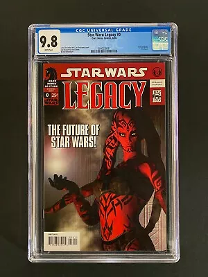 Buy Star Wars: Legacy #0 CGC 9.8 (2006) - 1st Darth Talon • 181.40£