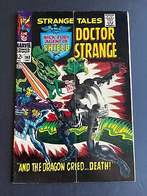 Buy Strange Tales #163 - 1st Appearance Of Clay Quartermain (Marvel, 1967) VG+ • 11.12£