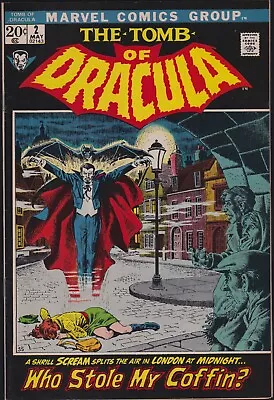 Buy Marvel Comics THE TOMB OF DRACULA #2 Second Appearance Of Dracula VF! • 83.46£