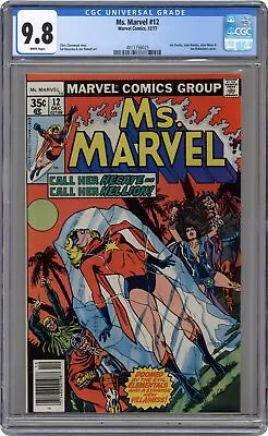 Buy Ms. Marvel #12 CGC 9.8 1977 4011756025 • 277.13£