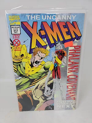 Buy Uncanny X-men #317 Marvel Prismatic Foil Cover *1994* 9.2 • 3.79£