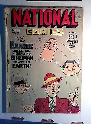 Buy National Comics #59 Quality Comics (1947) PR The Barker 1st Print Comic Book • 20.28£