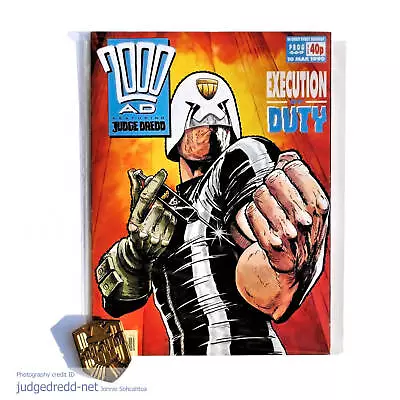 Buy 2000AD Prog 669-670 Judge Dredd By Lethal Injection All 2 Comic Book UK 1990 UK • 7.99£
