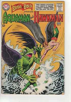 Buy THE BRAVE AND THE BOLD #51 Grade 5.0 - Aquaman - Hawkman • 37£