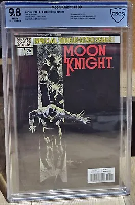 Buy Moon Knight #188 CBCS 9.8 (Marvel 2018) 1st App Sun King *Lenticular Cover* • 23.50£