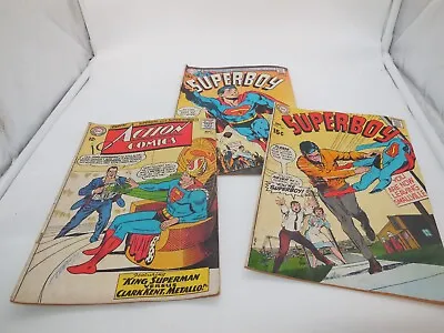Buy G1 Action Comics # 312 D King Superman Versus Clark Kent & SuperBoy #161 168 Lot • 11.85£