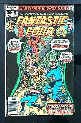 Buy Fantastic Four (Vol 1) # 187 Fine (FN)  RS003 Marvel Comics BRONZE AGE • 11.99£