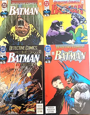 Buy Detective Comics Batman. # 655-658. 4 Issue 1993 Lot. Fn To Vfn Condition • 15.29£