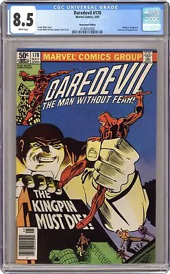 Buy Daredevil #170 CGC 8.5 Newsstand 1981 4146832006 • 127.92£