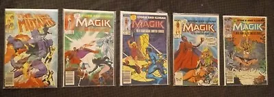 Buy Magik 1-4 Plus New Mutants 14 Comic Book Lot Of 5 • 32.57£