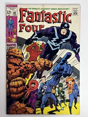 Buy Fantastic Four #82 (1968) 1st App. Zorr In 5.0 Very Good/Fine • 24.10£