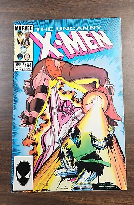 Buy Uncanny X-men # 194 Nm Wolverine,storm,angel,colossus-cyclops-juggernaut • 11£