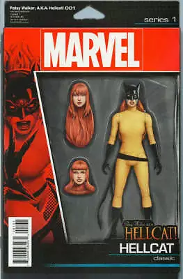 Buy Patsy Walker Aka Hellcat #1 - Marvel Comics - 2016 - Action Figure Variant • 3.95£