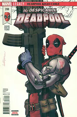 Buy Despicable Deadpool #288 By Duggan Cable Thor Cameo X-Men Variant A NM/M 2017 • 3.19£