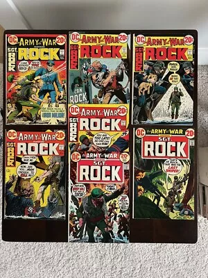 Buy Our Army At War, Sgt. Rock #251-256,262 (7) - TERRIFIC RUN Of NM BOOKS! - Look! • 150.13£
