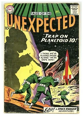 Buy Tales Of The Unexpected 41 Early Space Ranger Scifi Hero 1959 DC Comics (j#4610) • 39.53£