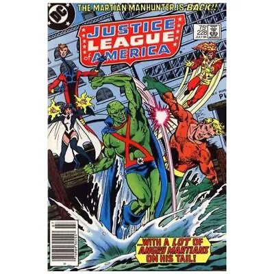 Buy Justice League Of America (1960 Series) #228 Newsstand In VF +. DC Comics [h; • 5.71£