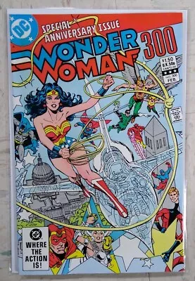 Buy Feb 1983 Dc Comic Books Wonder Woman 300 Special Anniversary Issue • 14.29£