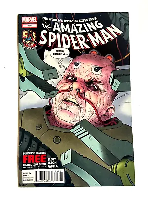 Buy AMAZING SPIDER-MAN #698 Key Issue -Doc Octopus Discovers Spidey's True Identity • 9.45£