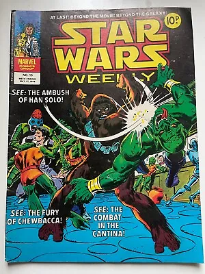 Buy Star Wars Weekly, No.15 Vintage Marvel Comics UK • 2.95£