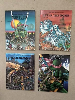 Buy Teenage Mutant Ninja Turtles RPG Rule Book, Supplements And Adventures (4 Books) • 27.80£