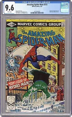 Buy Amazing Spider-Man #212D CGC 9.6 1981 4321863002 • 86.89£