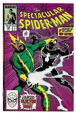 Buy Spectacular Spider-Man #135 : NM- :  Sin-Thesis  : Electro • 2.95£