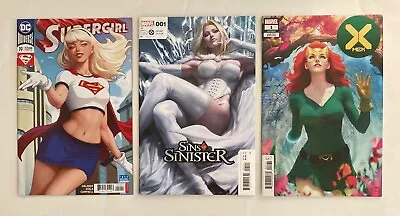 Buy Artgerm Lot Supergirl #19, Sins Of Sinister #1, X-Men #1 NEW HIGH GRADE NM/NM+ • 16.04£